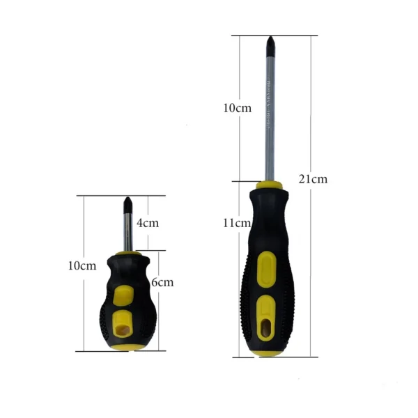 Xugel 6-Piece Magnetic Screwdriver Set – Professional Precision Screw Drivers