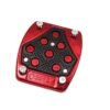 Universal Iron Brake Pedal Cover for Motorcycles (Random Design)