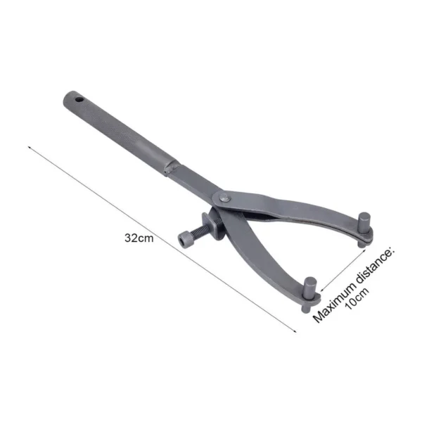 sg-11134201-23010-kfz8v4yx7cmv1a.webp Universal Motorcycle Pulley Holder Spanner – Clutch, Flywheel & Sprocket Removal Tool