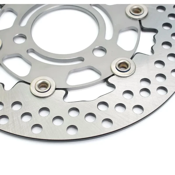 Motorcycle Universal 220mm Floating Disc Brake – 3-Hole, 70mm Pitch, Street & Pedal Bikes