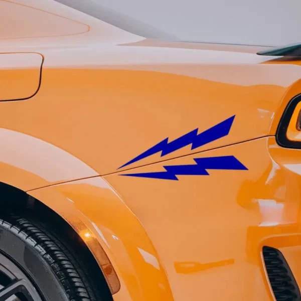 Random Waterproof Reflective Lightning Stickers for Cars & Motorcycles