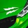 Random Waterproof Reflective Lightning Stickers for Cars & Motorcycles