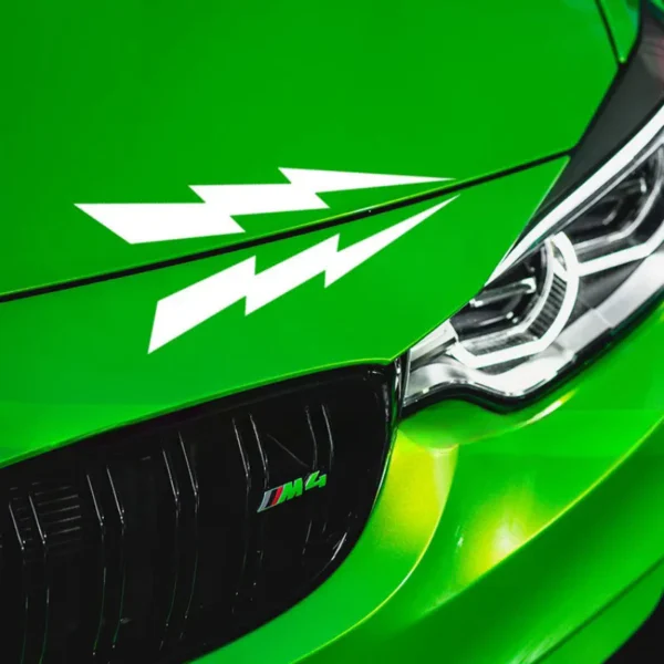 Random Waterproof Reflective Lightning Stickers for Cars & Motorcycles