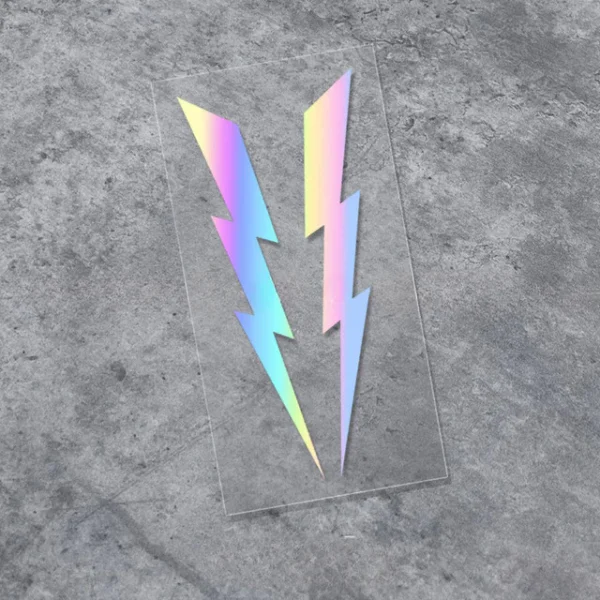 Random Waterproof Reflective Lightning Stickers for Cars & Motorcycles