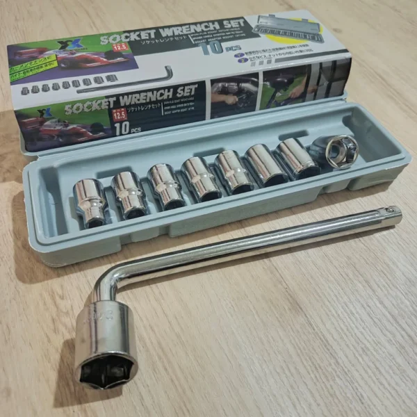 Complete CVT Treker Package – Clutch Resistance Kit with Keys & 10-Piece Socket Wrench Set (8-24mm, 39x41mm & 8mm T Key)