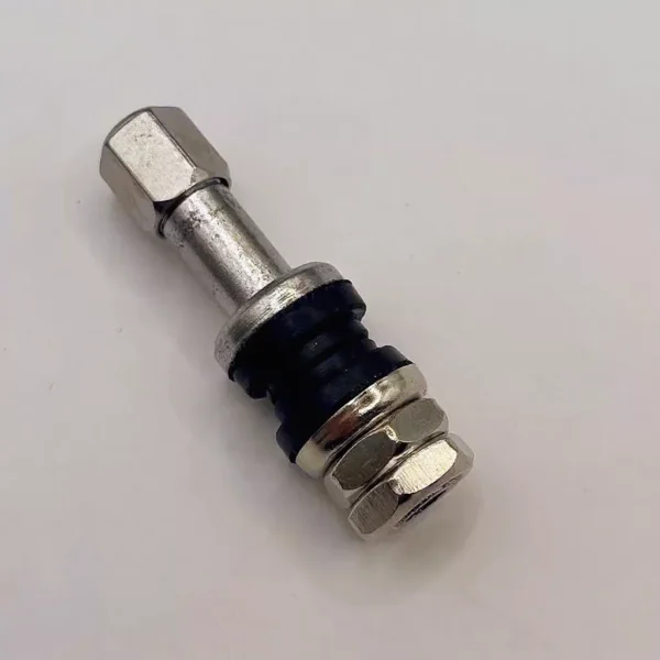 Tubeless Valve Nut – Stainless Steel, Durable & Easy Installation for Motorcycle & Car Tires (TR161 / TR48E)
